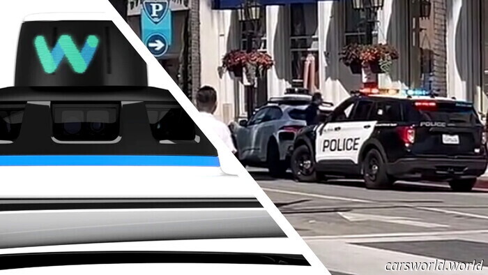 Police Stop Robotaxi for Making an Illegal Turn, But There's No Driver in the Seat | Carscoops